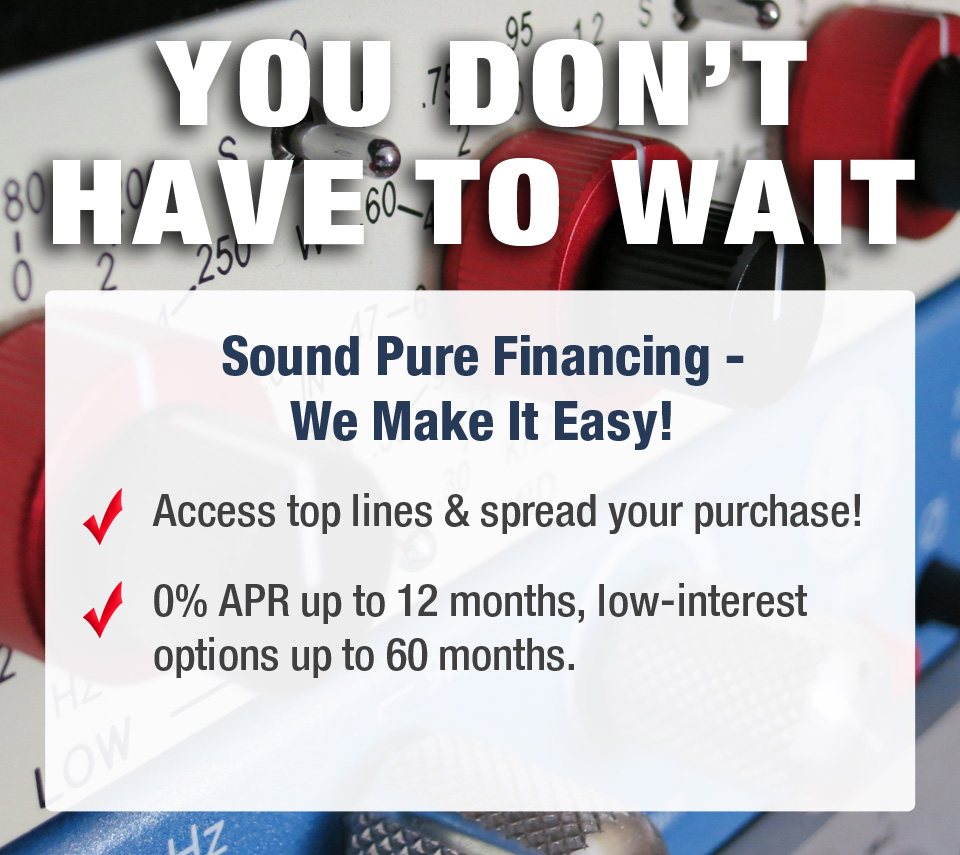 Sound Pure Financing - We Make It Easy!