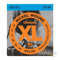 D'Addario EXL110 Regular Light 10-46 Guitar Strings D'Addario EXL110 Regular Light 10-46 Guitar Strings