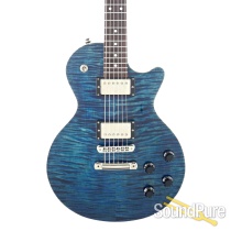 Tuttle Carve Top Standard 2.0 Trans Blue Guitar #11 - Used Tuttle Carve Top Standard 2.0 Trans Blue Guitar #11 - Used