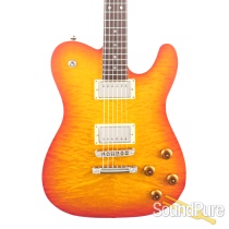 Tuttle Deluxe T Cherry Burst Nitro Electric Guitar #7 - Used Tuttle Deluxe T Cherry Burst Nitro Electric Guitar #7 - Used